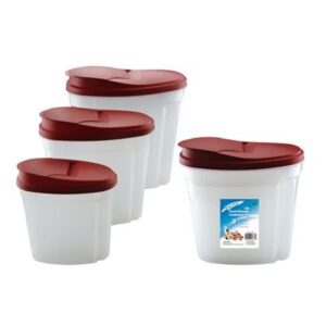 3PC CEREAL CONTAINERS