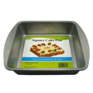 SQUARE CAKE PAN 7.6"X7.6"