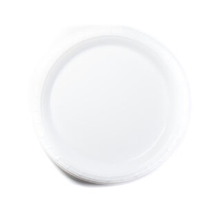 Cake Plate (Plastic) 7in 12ct-White 8.5 G