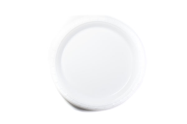 Cake Plate (Plastic) 7in 12ct-White 8.5 G