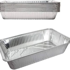 ALUMINUM ROASTER PAN DEEP RECTANGULAR