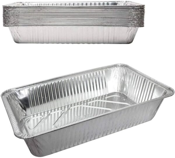 ALUMINUM ROASTER PAN DEEP RECTANGULAR