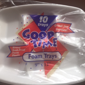 9" X 12" FOAM COMPARTMENT TRAY