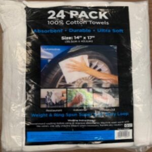 24PK MULTI PURPOSE TOWEL 14" X 17"