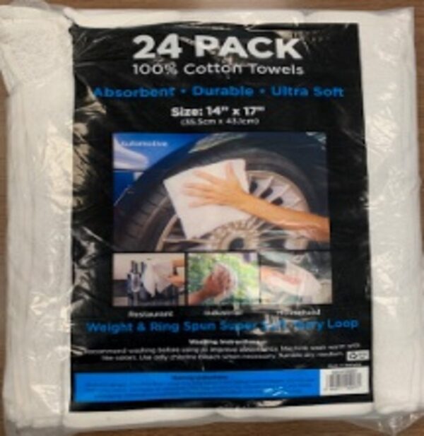 24PK MULTI PURPOSE TOWEL 14" X 17"